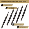 Bitiontry 5-Piece Nail Setter Dual Head Nail Set & Hinge