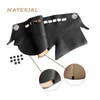 SecosAutoparts Black line Leather Dashboard Dash Cover Pretector Mat Compatible