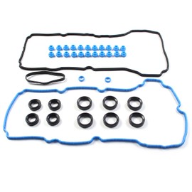 AUCERAMIC VS50683 VS50814R1 Juego de juntas de tapa de válvula de motor compatible con Ford F-150 Explorer Police Interceptor Utility 3.3L 3.5L V6