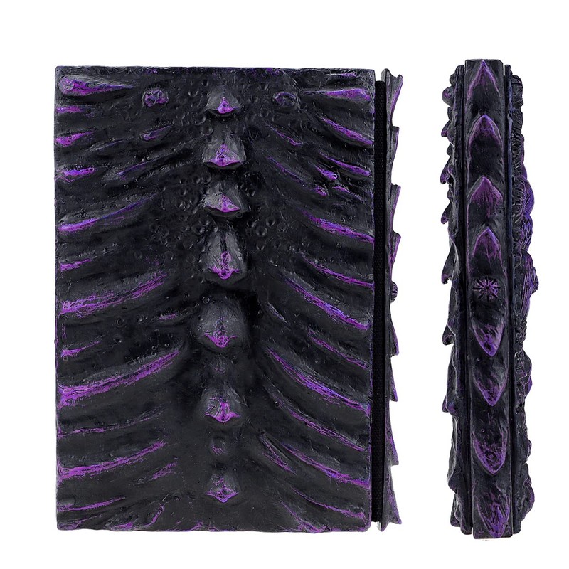 MAZERAN 3D Dragon Hardcover Embossed Journal, Antique Handmade Dragon Eye