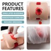 2Pcs Wound Packing Task Trainer, Bleed Control Tourniquet Trainer, Basic