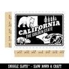 California Golden State Grizzly Bear Poppy Redwoods United States Rectangle