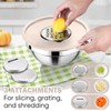 E-far 25PCS Mixing Bowls with Lid Set, Stainless Steel Nesting