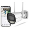 OHWOAI Surveillance Camera Outdoor Indoor WiFi Camera Security Camera Pet
