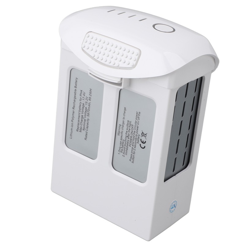 Drone Battery White 5870mAh High Capacity Drone Intelligent Battery for