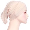ccHuDE 2 Pcs Women Hijab Undercaps Under Scarf Hijab Cap