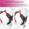 Coogime Breathable Dog Harness, No Pull Chest Harness, Reflective Stripes