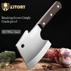 Kitory Meat Cleaver, Heavy Duty Bone Chopper Cleaver Knife, Full