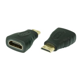 SunshineTronic High Speed Mini HDMI Adapter | HDMI A (Female) to HDMI Mini C (Male)