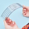 3 Pieces Angle Finder Rulers Goniometer 360 Degree Angle Protractor