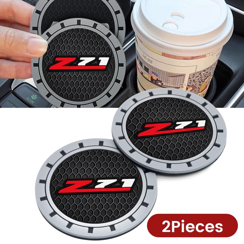 Goshinety Car Cup Holder Coaster for Chevy Colorado Silverado Z71