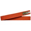 MMASPORT The Fight Evolution Karate Judo Aikido Taekwondo Belt for Martial Arts Cotton Basic (Orange, 280)