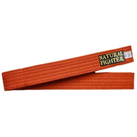 MMASPORT The Fight Evolution Karate Judo Aikido Taekwondo Belt for Martial Arts Cotton Basic (Orange, 280)