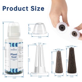 FAFAGRASS 12 Set Seed Pod Kit for Indoor Garden, Hydroponics Garden Accessories for Hydroponic Growing System, Grow Anything Kit with 12 Grow Sponges, 12 Grow Baskets, 12 Grow Domes,100ml Plant Food