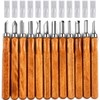 AUGSUN Wood Carving Knife Set - 20 PCS Hand Carving
