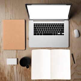 YOOMONA 12 Kraft Paper Blank Notebook, Unlined Diaries, Sketchbooks for the Classroom, Party Favours, Kraft Cover