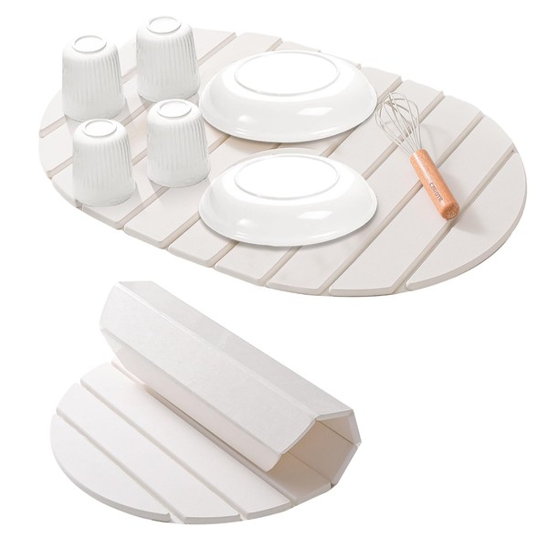 Large Stone Dish Drying Mats for Kitchen Counter , Quick