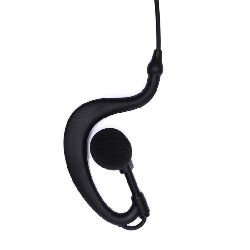 Sarcia APX6000 Earpiece with Mic Earhook Surveillance Headset Compatible with