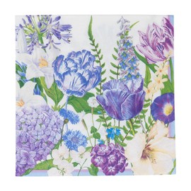Caspari Shades Of Blue Luncheon Napkins - 20 Luncheon Napkins per Pack