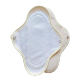 Serenap Cloth Napkins, Size M Size (Can be used as urinary leakage pads), Unbleached, Undyed, 100% Pure Cotton, Waterproof Surface Cotton (M, 2, Sheets)