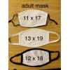 Unbranded sublimation blank mask