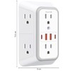Extensor de Enchufe de Pared, Protector de Sobretensión, Extensor Enchufe