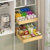 LUHENPING No Drill Pull Out Drawers for Cabinets, 20" W