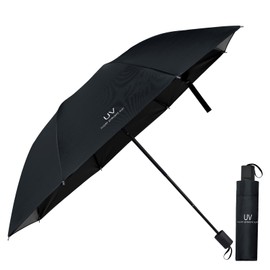 Vicloon Windproof Travel Umbrella, UV Blocked Umbrella, Compact, Light, Strong and Portable - Wind Resistant, Folding Backpack Umbrella for Rain - Men and Women