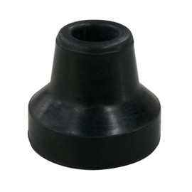 Kowa Seisakusho G-04BK Replacement Rubber for Canes, Black