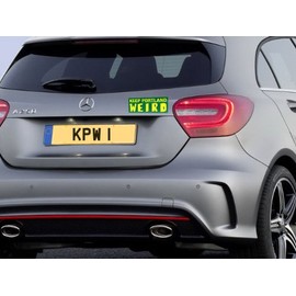 Keep Portland Weird Car Bumper Vinyl Sticker Decal 7 x 3in