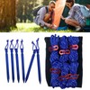 Tent Ropes Peg Buckles Reflective Ropes Set with Storage Bag