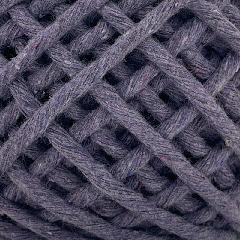 MAKRAMA Hilaza de Algodón 3mm Macramé Kit 3pz 300gr (Lavanda)