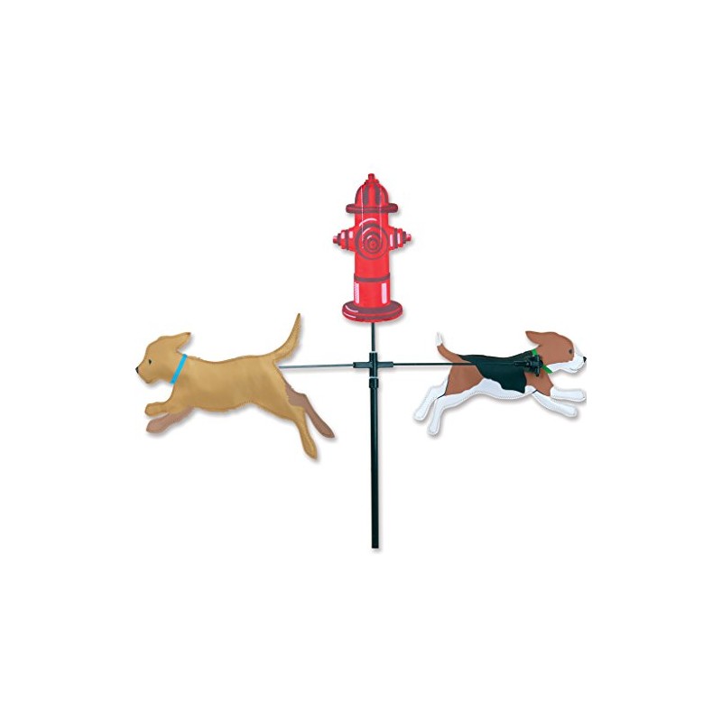 Premier Kites Single Carousel Wind Spinner - Dogs