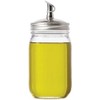Jarware Stainless Steel Oil Cruet Lid For Regular Mouth Mason