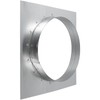 Vent Systems 8" Inch Duct Connector Flange with Square Spigot