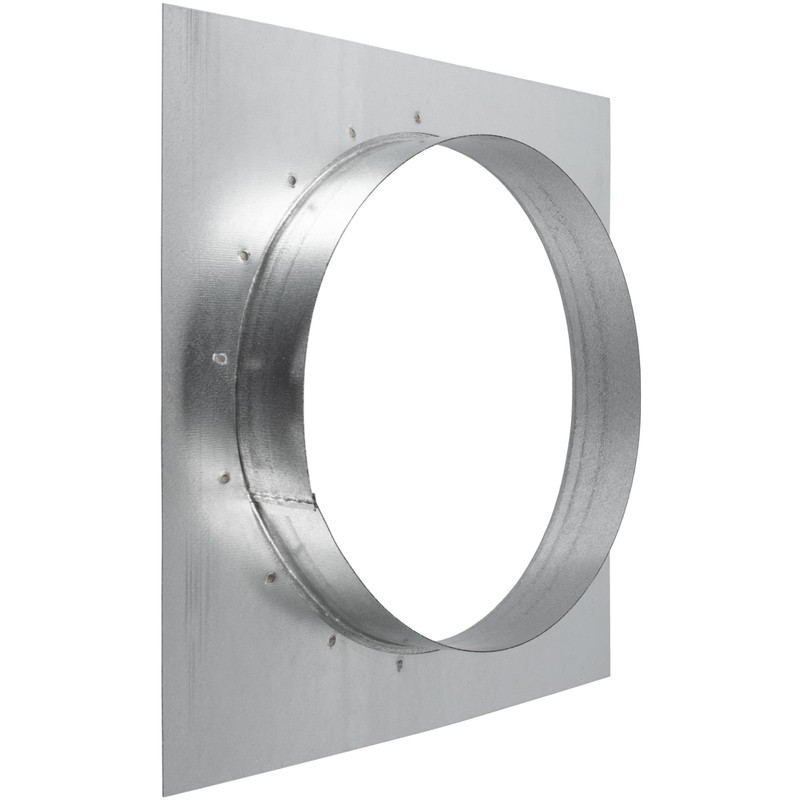 Vent Systems 8" Inch Duct Connector Flange with Square Spigot