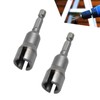 yorpyep Wing Nut Driver, Slotted Hexagonal Handle 65 mm Electric