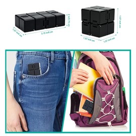 KYLOS Fidget Toys, Gadgets Technology, Infinity Cube, Infinity Cube Toy, Magic Infinity Flip Cube Decompression Toy, Killing Time Fidget Toy, Stress Relief Cube