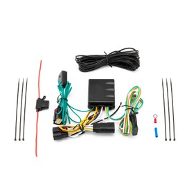 Wsays 4-Pin Trailer Wiring Harness Plug & Play Connect Trailer Tail Lights Brake Signal Lights and Turn Signals Compatible with Jeep Wrangler JL/JLU 2018-2024 Gladiator 2020-2024