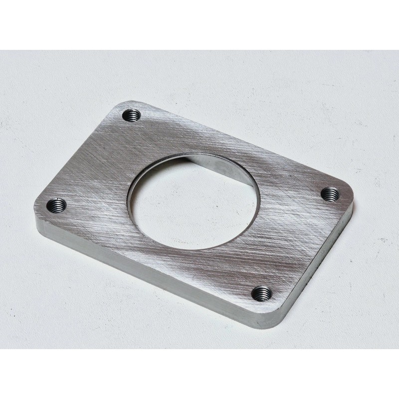 CFS T6 Undivided Turbo Inlet Adapter Flange to 2.5" Exhaust