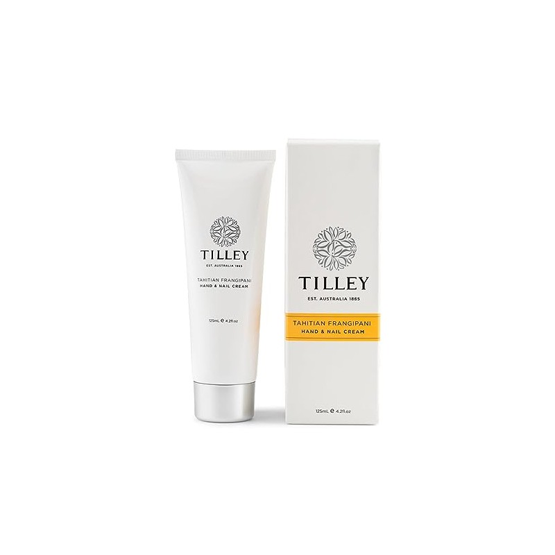 Tilley Classic White Tahitian Frangipani Deluxe Hand & Nail Cream