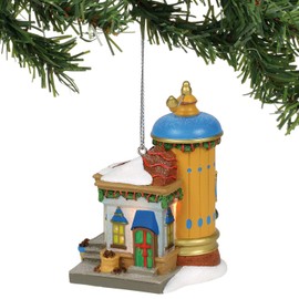 Department 56 North Pole Series Village Nutmeg Nook Hanging Ornament, 3.82 Inch, Multicolor