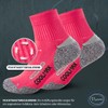 Piarini 2 Paar Coolmax Wandersocken Trekking Socken Funktionssocken kurz -