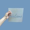 5PCS Welcome Stencils for Painting on Wood Wall Welcome Stencils