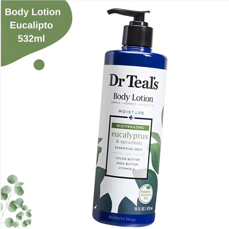 Teal Crema Corporal Hidratante Eucalyptus Spearmint 532