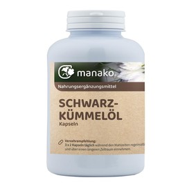 Schwarzkümmelöl Kapseln 400 Stück, 1er Pack (1 x 272 g)