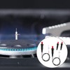 2 Sets Piezo Spark Igniters with 2 Push Button Piezo