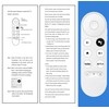 AieSHOP New Upgrade Voice Remote for Google Chromecast 4k Snow/HD