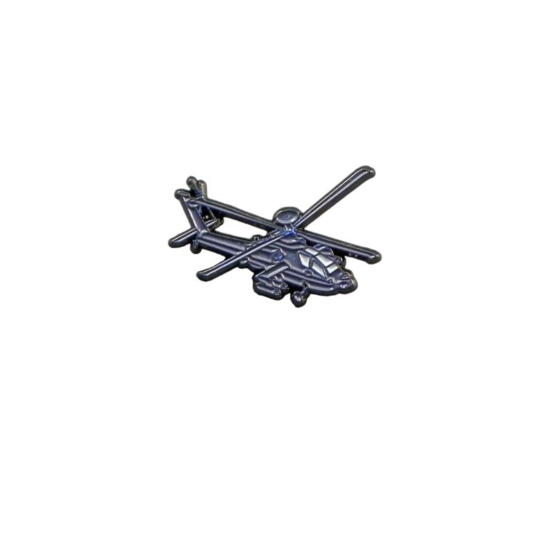 GBJUK Apache Army Attack Helicopter Enamel Pin Badge Lapel