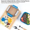 Roysmart Lunch Box Leak-Proof Bento Box with 1 Fork, 1500